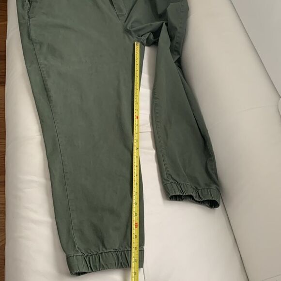 George Men’s Green Khaki Joggers Drawstring Size 2XL - Picture 6 of 10